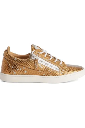 Giuseppe Zanotti Gail metallic-effect sneakers
