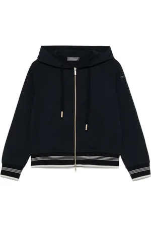 LORENA ANTONIAZZI Star-appliqué hoodie