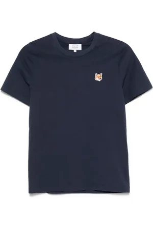 Maison Kitsuné Fox Head-patch T-shirt