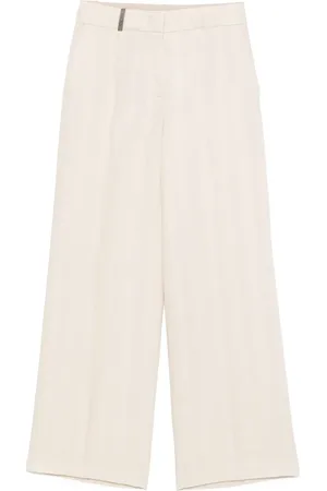 PESERICO SIGN Straight-leg trousers