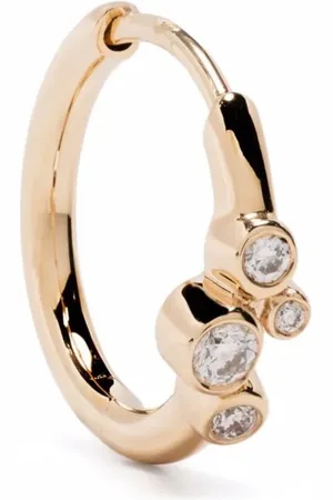 Maria Black 14kt yellow Elena diamond huggie earring