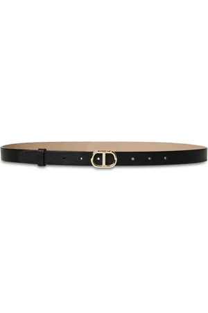 Twin-Set Oval T-buckle reversible belt