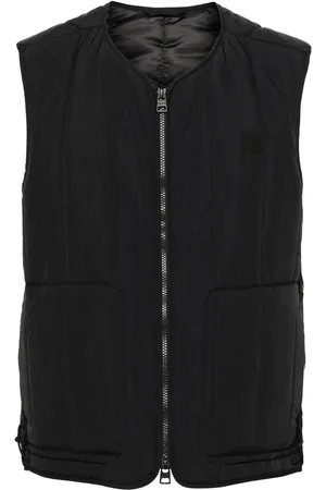 HUGO BOSS Logo-appliqué quilted gilet