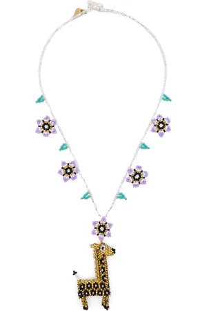 FORTE FORTE Giraffe-pendant necklace