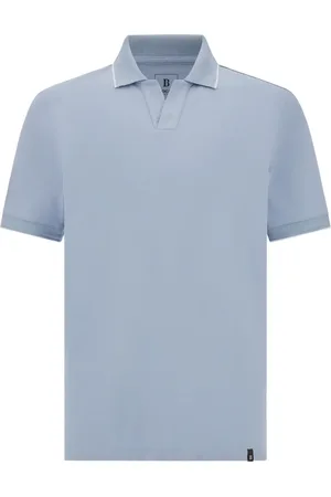 Boggi Milano Striped-border T-shirt