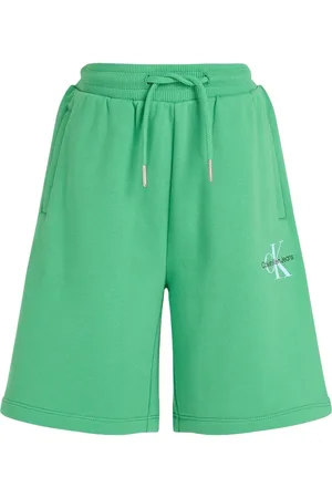 Calvin Klein Logo-embroidered track shorts