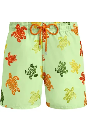 Vilebrequin Turtle-embroidered swim shorts