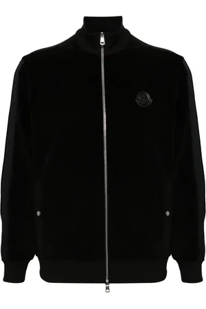 Moncler Logo-appliqué chenille sweatshirt