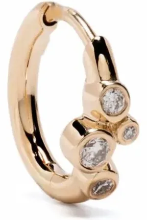 Maria Black 14kt yellow Elena diamond huggie hoop