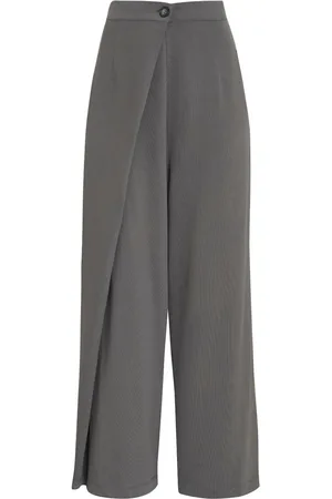 Uma Raquel Davidowicz Crossover-detail high-waisted pants