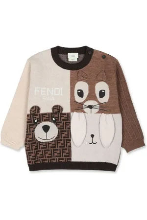 Fendi Crew-neck wool jumper