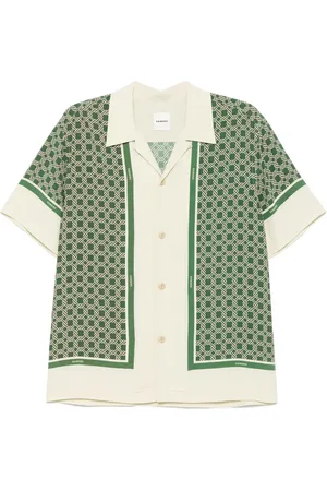 Sandro Short-sleeve patterned shirt