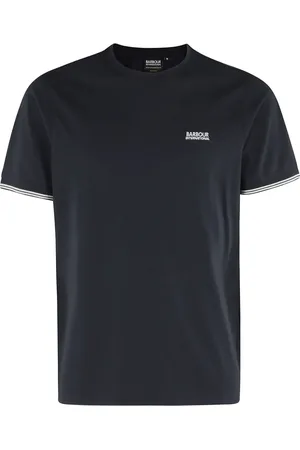 Barbour Striped-trim T-shirt