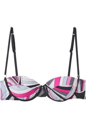 Puccini Iride-print bikini top