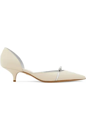 Salvatore Ferragamo Pointed-toe kitten pumps