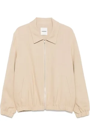 Sandro Slub-textured jacket