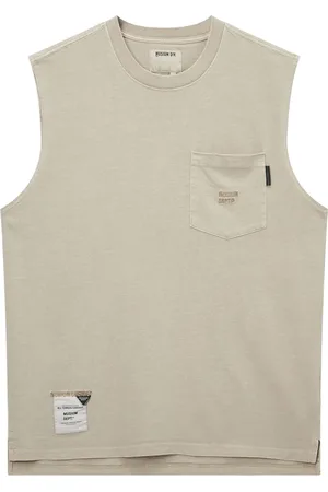 Musium Div. Sleeveless pocket T-shirt