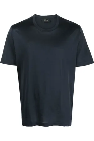 BRIONI Crew neck cotton T-shirt