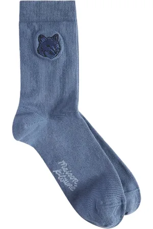 Maison Kitsuné Fox Head socks