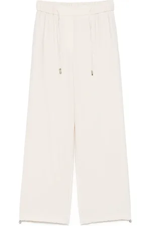 PESERICO SIGN Straight trousers