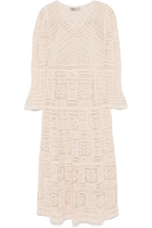 D.EXTERIOR Patchwork maxi dress