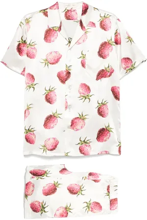 Olivia von Halle Emeli Blythe pajamas set
