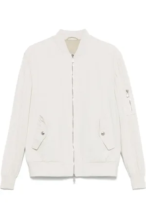 ELEVENTY Gabardine bomber jacket