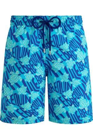 Vilebrequin Ronde Des Tortues-print swim shorts