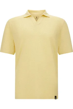 Boggi Milano Mélange-effect polo shirt