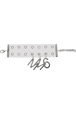 Maison Margiela Logo-charm bracelet