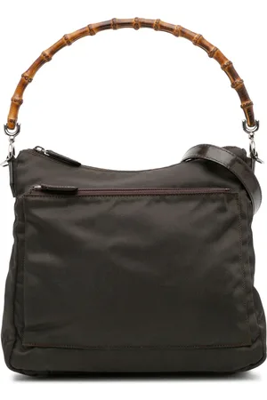Gucci 20th Century Nylon Bamboo satchel