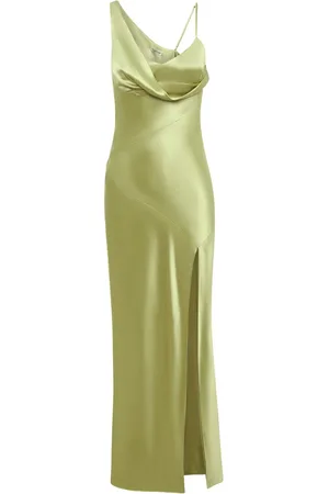 Nicholas Duna one-shoulder satin dress