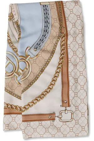 Twin-Set Oval T-print scarf