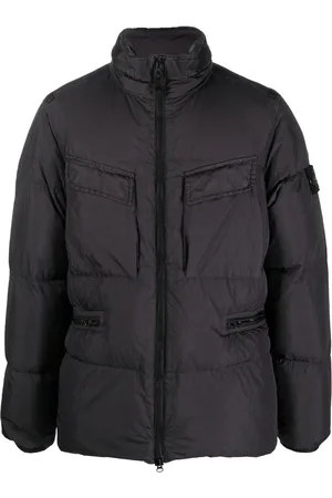 Stone Island Compass-patch down puffer jacket