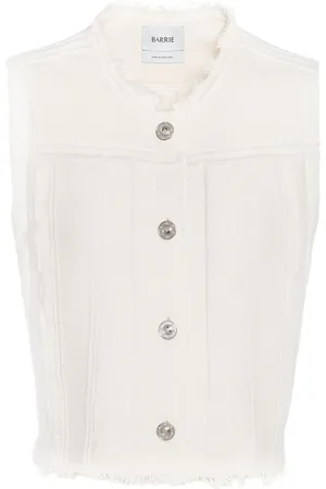 Barrie Frayed-edge vest