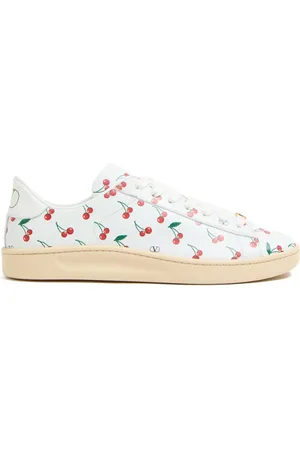 VALENTINO GARAVANI Royco cherry-print low-top sneakers