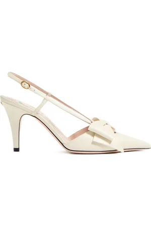 VALENTINO GARAVANI 85mm Bowow leather pumps
