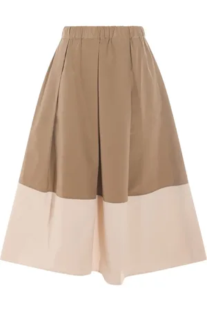 ANTONELLI Colour-block midi skirt