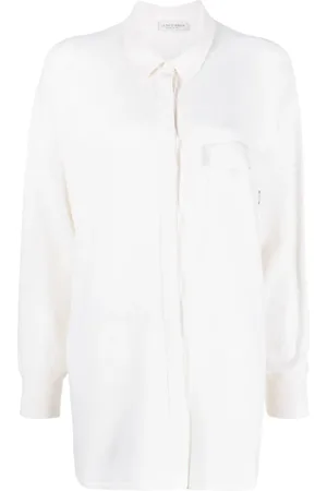 LE TRICOT PERUGIA Long-sleeve fine-knit shirt