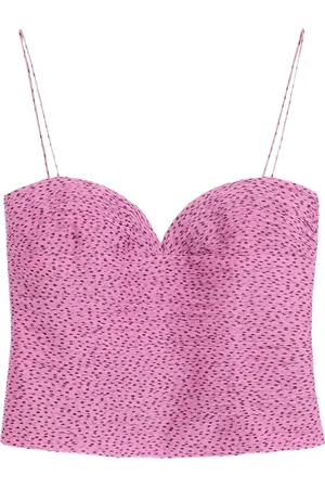 VALENTINO GARAVANI Plusdepois-print chiffon top