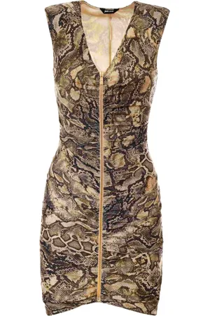 Roberto Cavalli V-neck dress