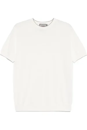CANALI Fine-knit T-shirt