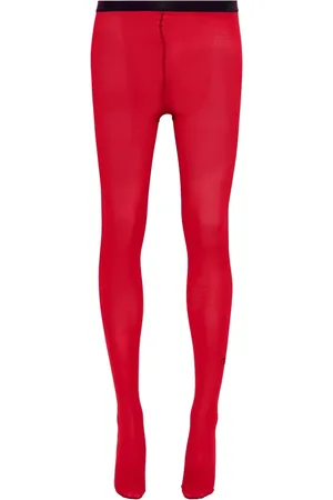 VALENTINO GARAVANI Piped-trim tights