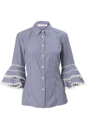 Carolina Herrera Lace-trim shirt