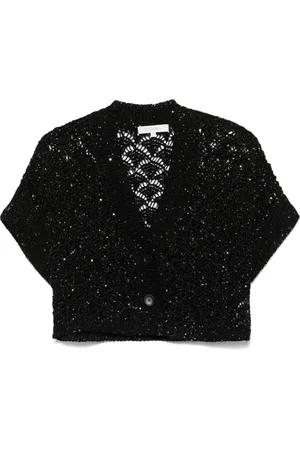 ANTONELLI Sequin-embellished cardigan