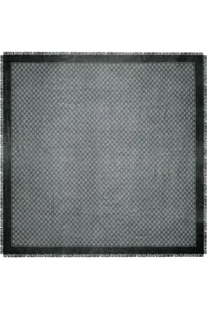Gucci GG-jacquard wool scarf