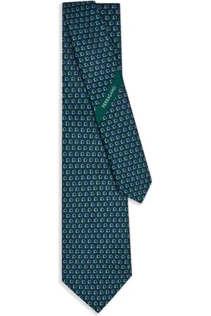 Salvatore Ferragamo Gancini-jacquard tie