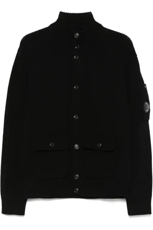 C.P. Company Lens-detailed cardigan