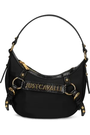 Roberto Cavalli Logo-lettering shoulder bag