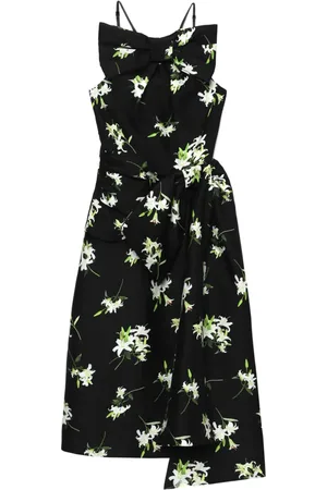 Shushu/Tong Bow detailing dress